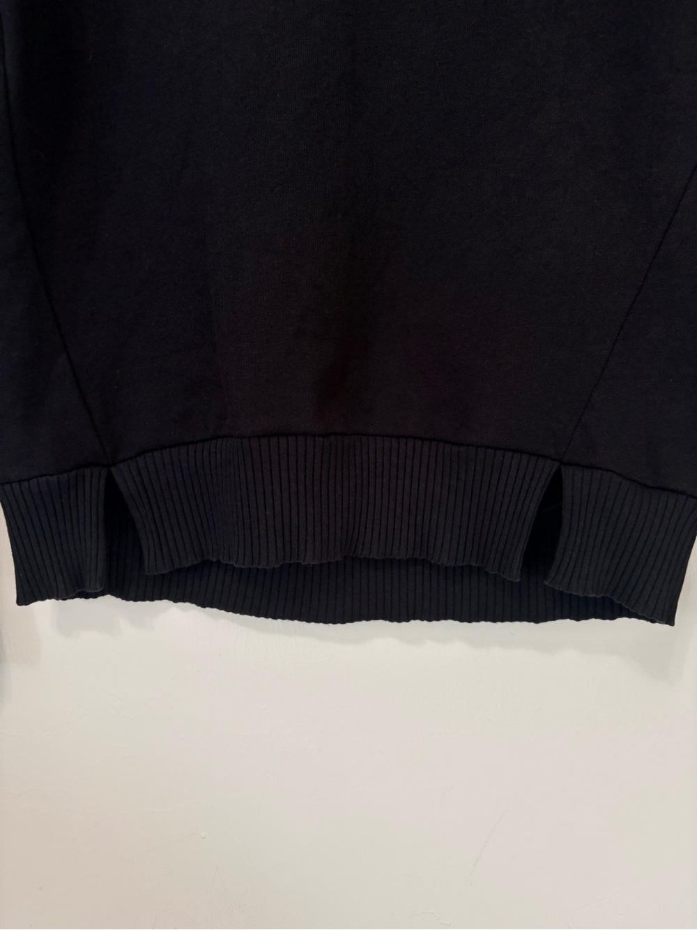 Alo Yoga Haze Funnel Neck Pullover Sz XS Black EUC - Picture 5 of 12